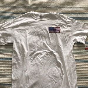 White American Flag T-Shirt